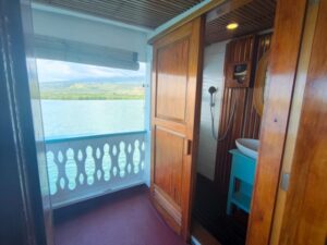 Balcony and Bathroom